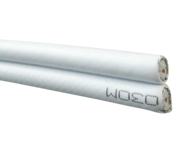 Kabel  - metráž KOAX RG6 dvojitý 6.5mm poměděné ocelové jádro /   kabel koaxiální 75 Ohm