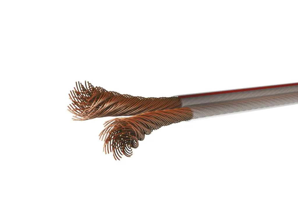 Kabel  - metráž dvojlinka 2 x 1.0 mm - OFC CU vodiče