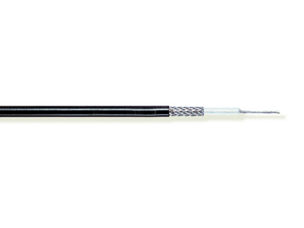 Kabel - metráž, koaxiální kabel RG58C/U , 50 Ohm černý