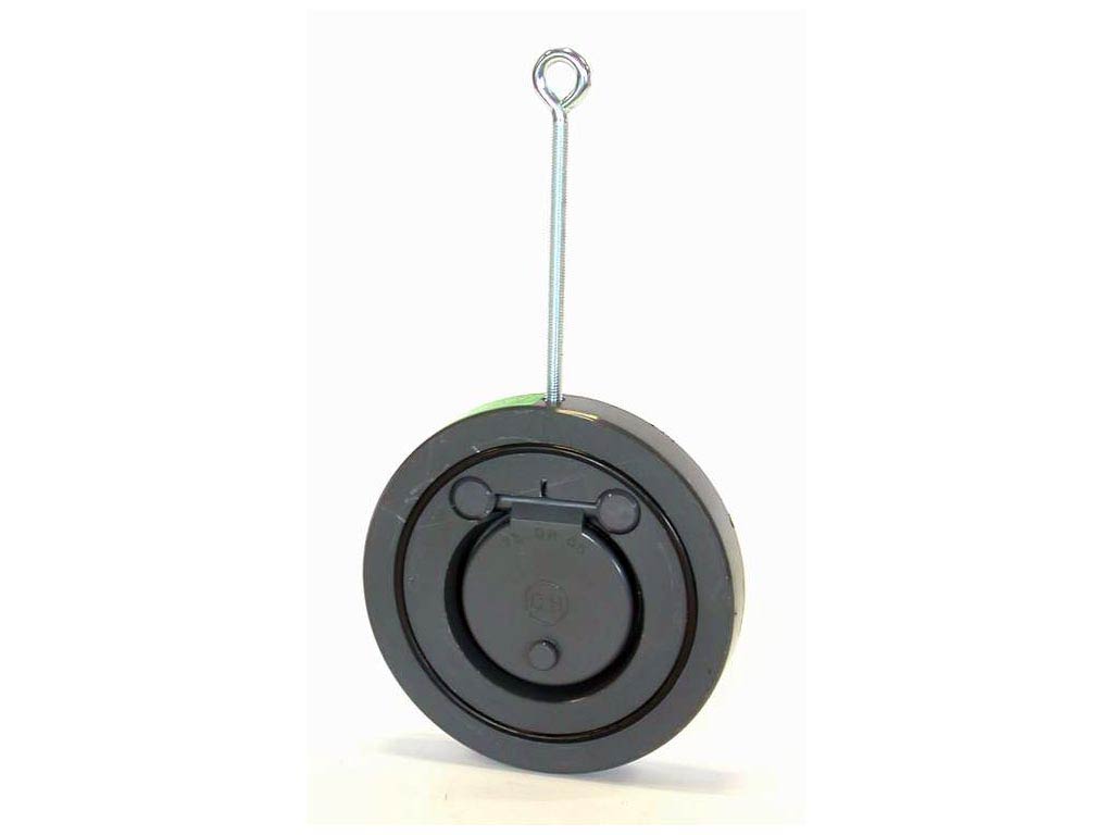 Klapka zpětná mezipřírubová  PVC   D 160