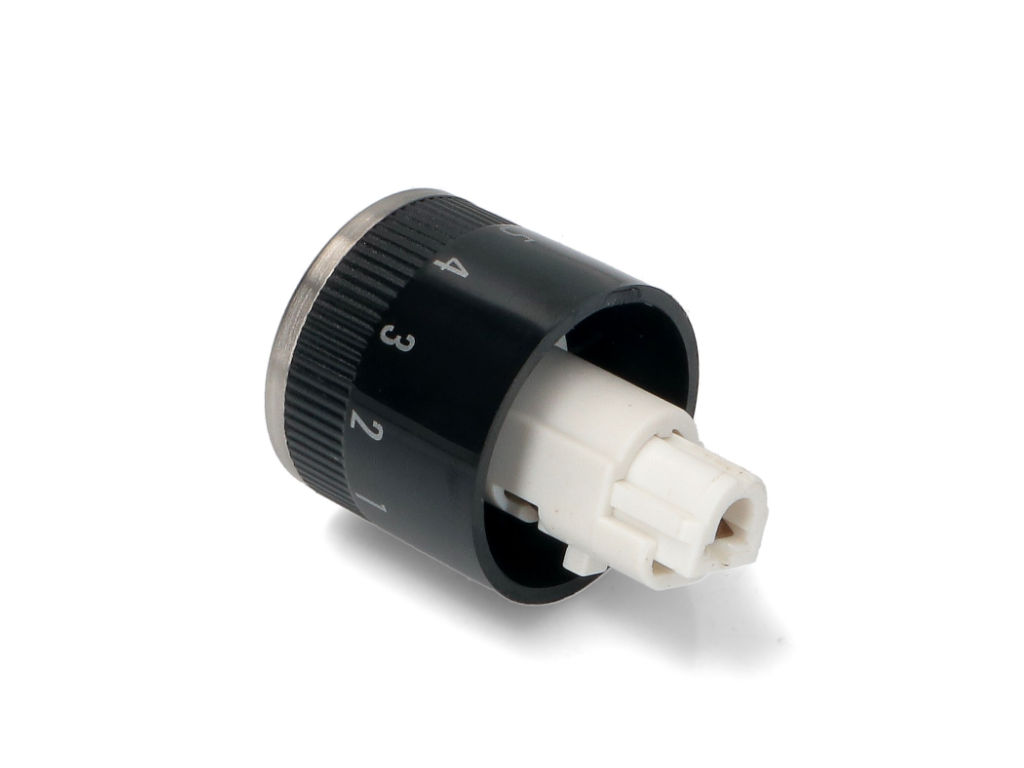 Knoflik černý plotny Gorenje EV443-D444M (duozóny) 230659