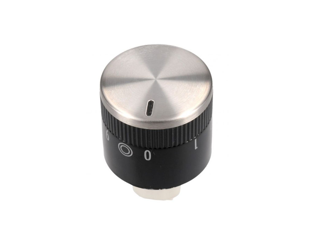 Knoflik černý plotny Gorenje EV443-D444M (duozóny) 230659