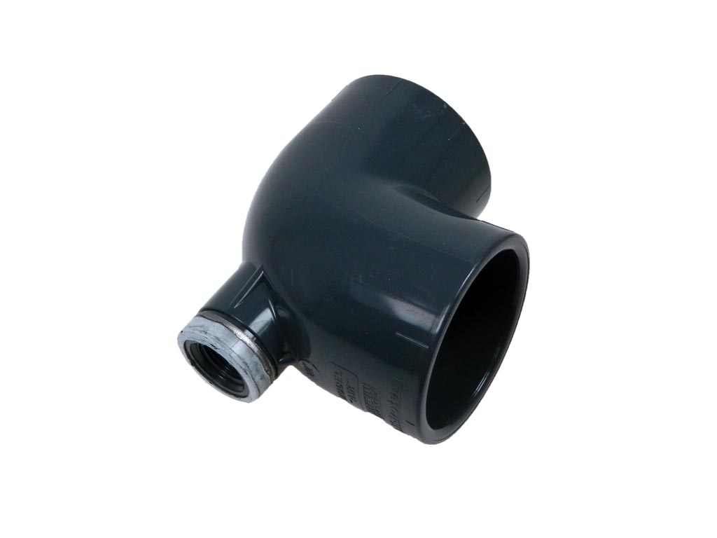 Koleno 90° lepení/ lepení  PVC   50 mm  AIR horní vývod se závitem 1/2"