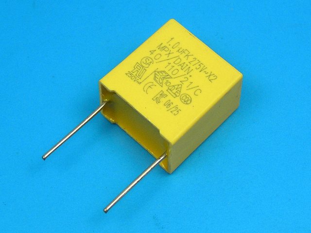 Kondenzátor IMP  1uF/275V AC  X2  MPX