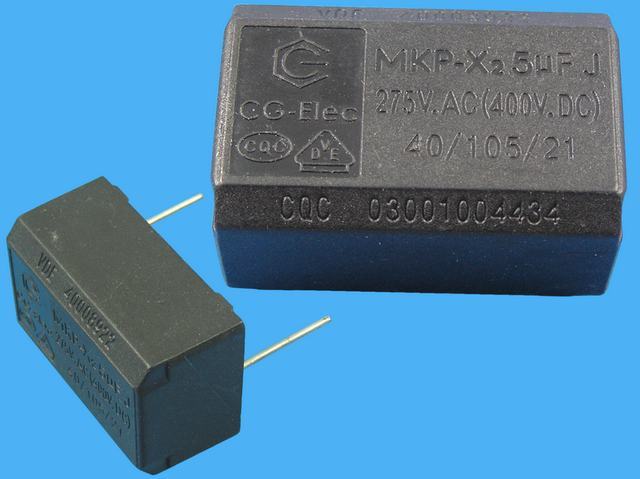 Kondenzátor IMP  5uF/275V AC X2