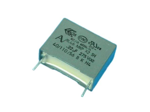 Kondenzátor polypropylenový X2 220k/275V  220nF