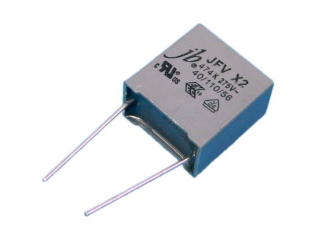 Kondenzátor polypropylenový X2 470k/275V  470nF