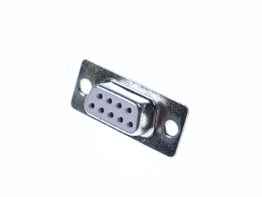 Konektor CANNON  9 pin - panelový, samice