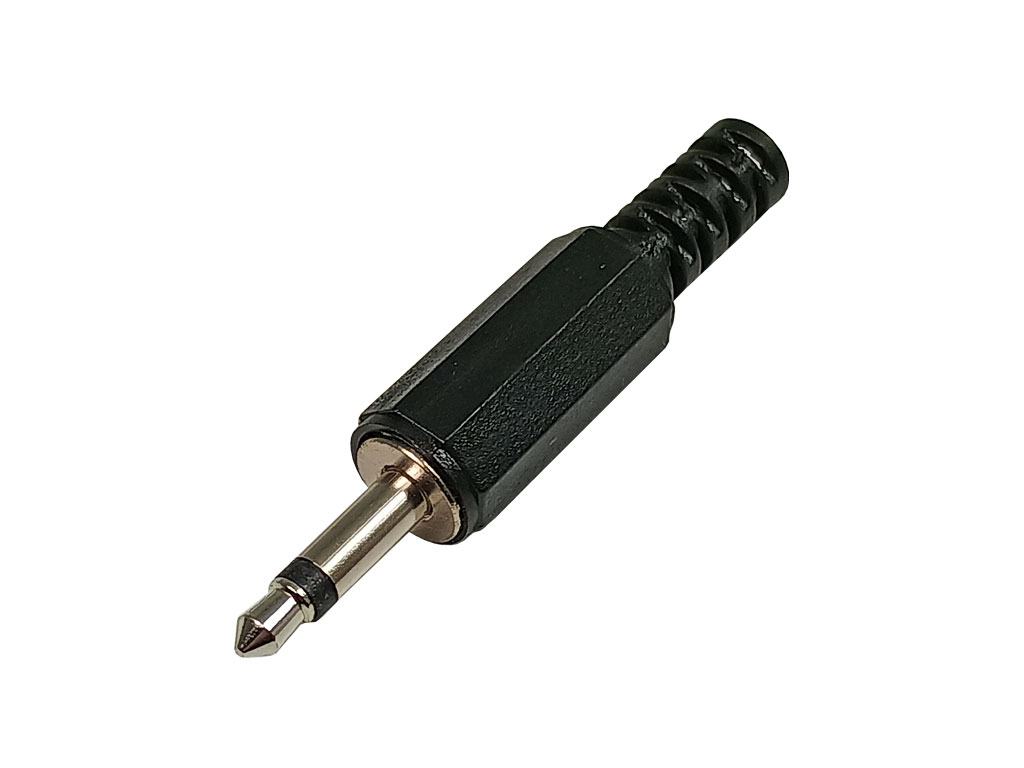 Konektor JACK 3.5mm mono - sameček PLAST