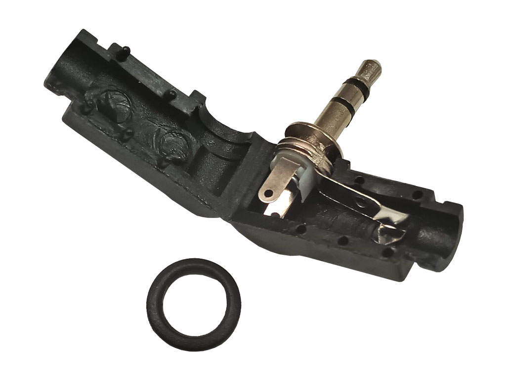 Konektor JACK 3.5mm stereo - sameček tzv. fajfka