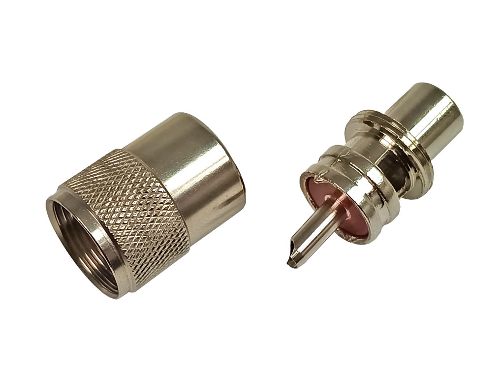 Konektor UHF pro kabel RG58 TWIST ON - zástrčka