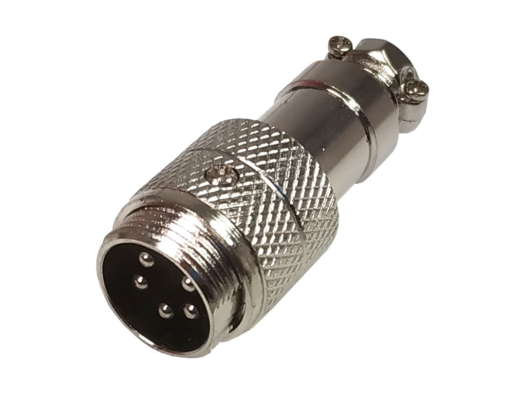 Konektor mikrofonní DIN kabelový samec 5 pin NCG-5 CM