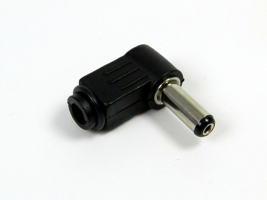 Konektor napájecí 5.5 x 2.1 x 14.0mm - úhlový na kabel