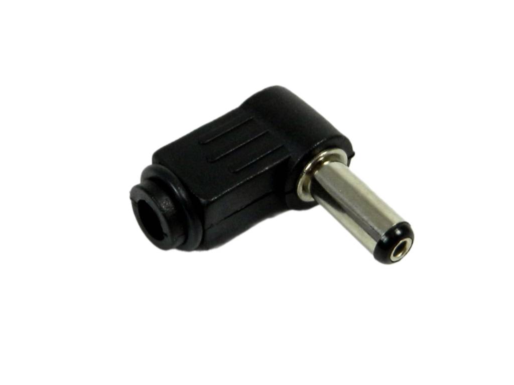 Konektor napájecí 5.5 x 2.1 x 14.0mm - úhlový na kabel 