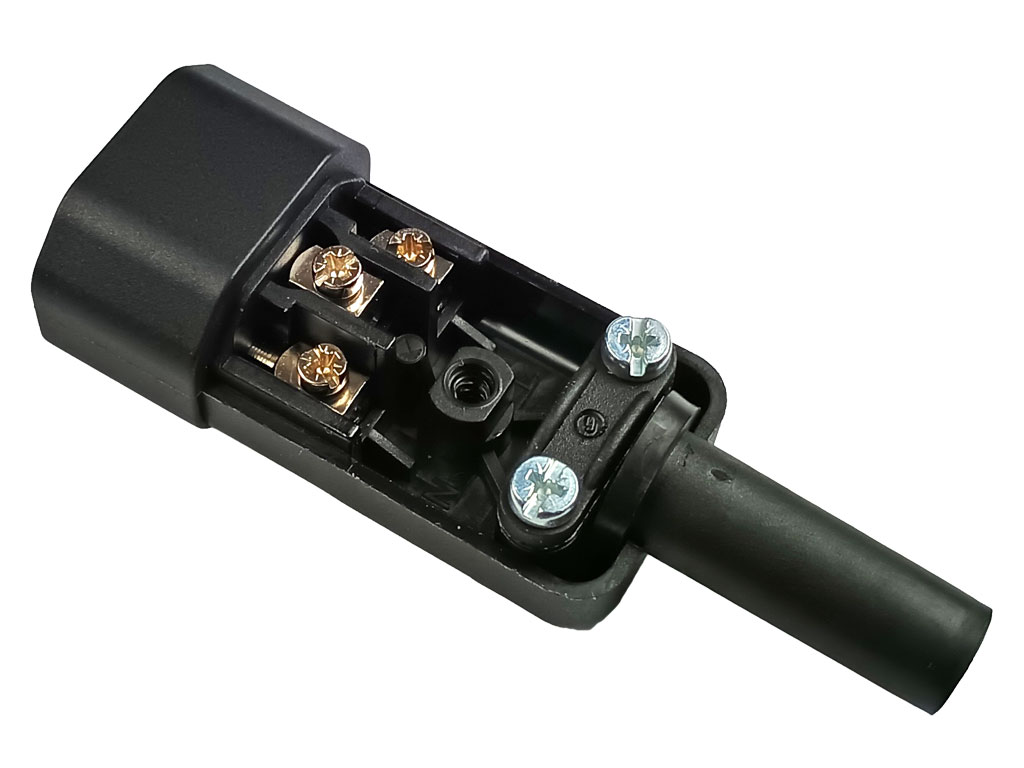 Konektor napájecí pro počítač 230V / Male IEC C14 10A