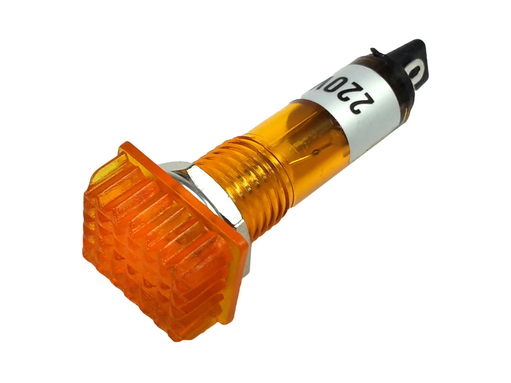 Kontrolka s doutnavkou - oranžová 230V