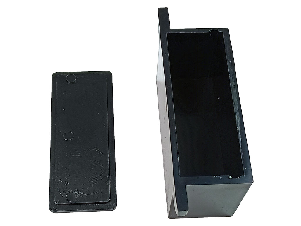 Krabička plastová, dvoudílná KPA 2A, s úchyty