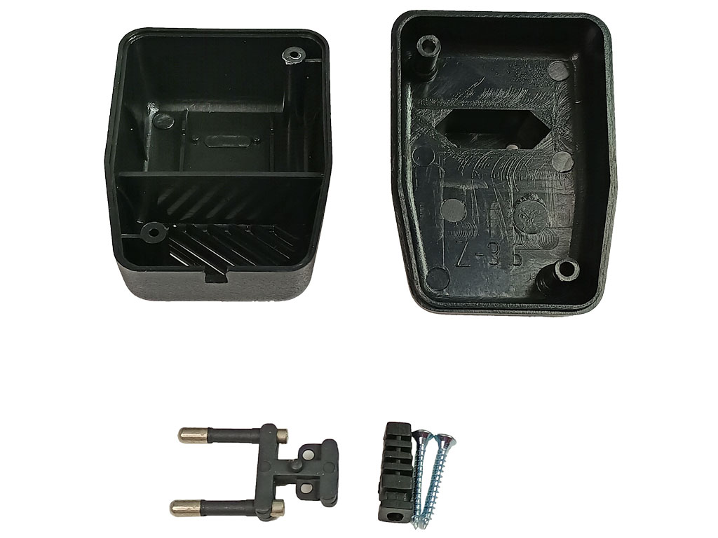 Krabička plastová, dvoudílná KPZ 7, pro napájecí zdroj