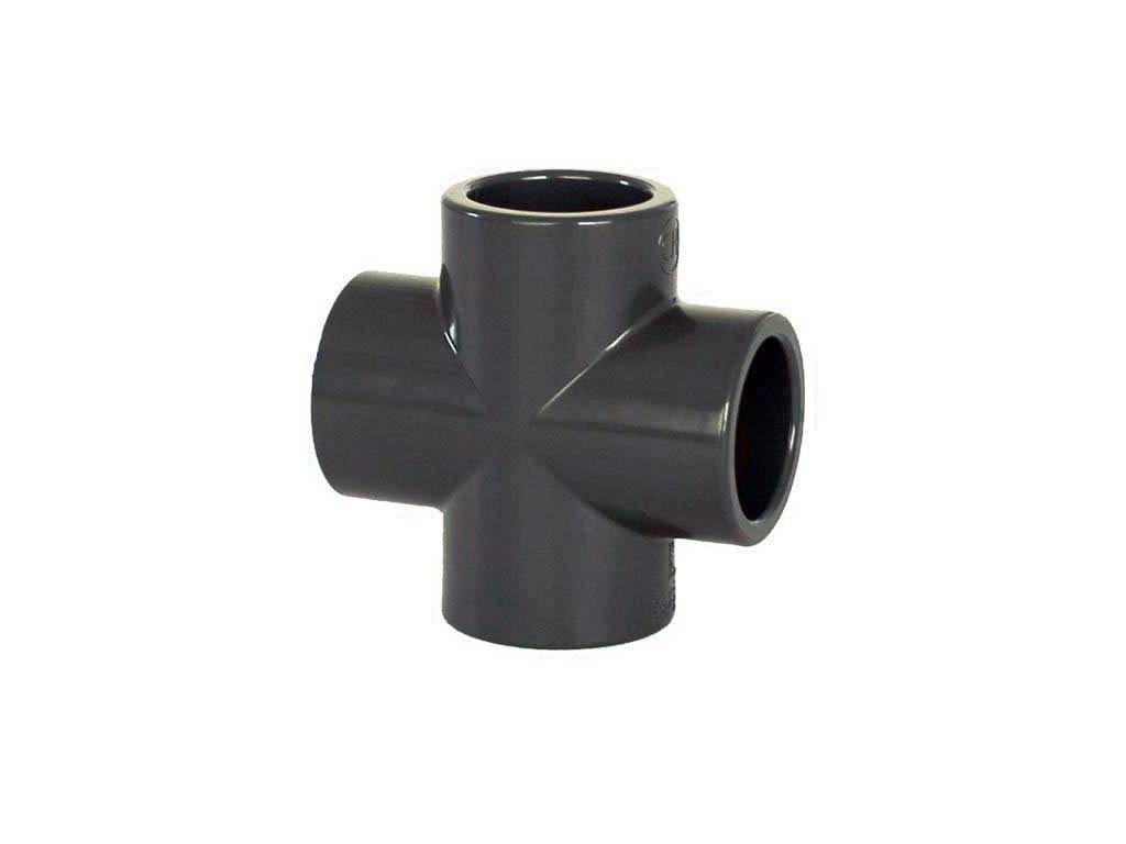 Kříž lepicí PVC    D 40