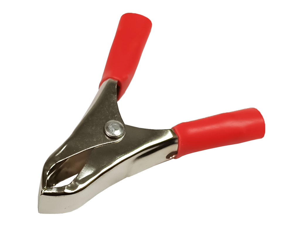 Krokosvorka pro autobatrie (AKU) červená / rudá 30A