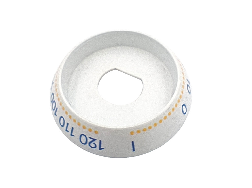 Kroužek knoflíku minutky MORA / GORENJE, 0-120, bílý