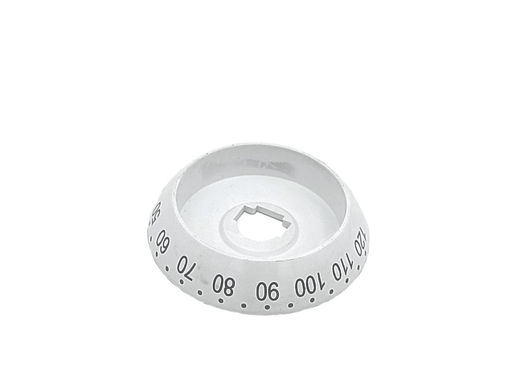 Kroužek minutky pod knoflík na sporák Mora, Gorenje 850962, bílý 