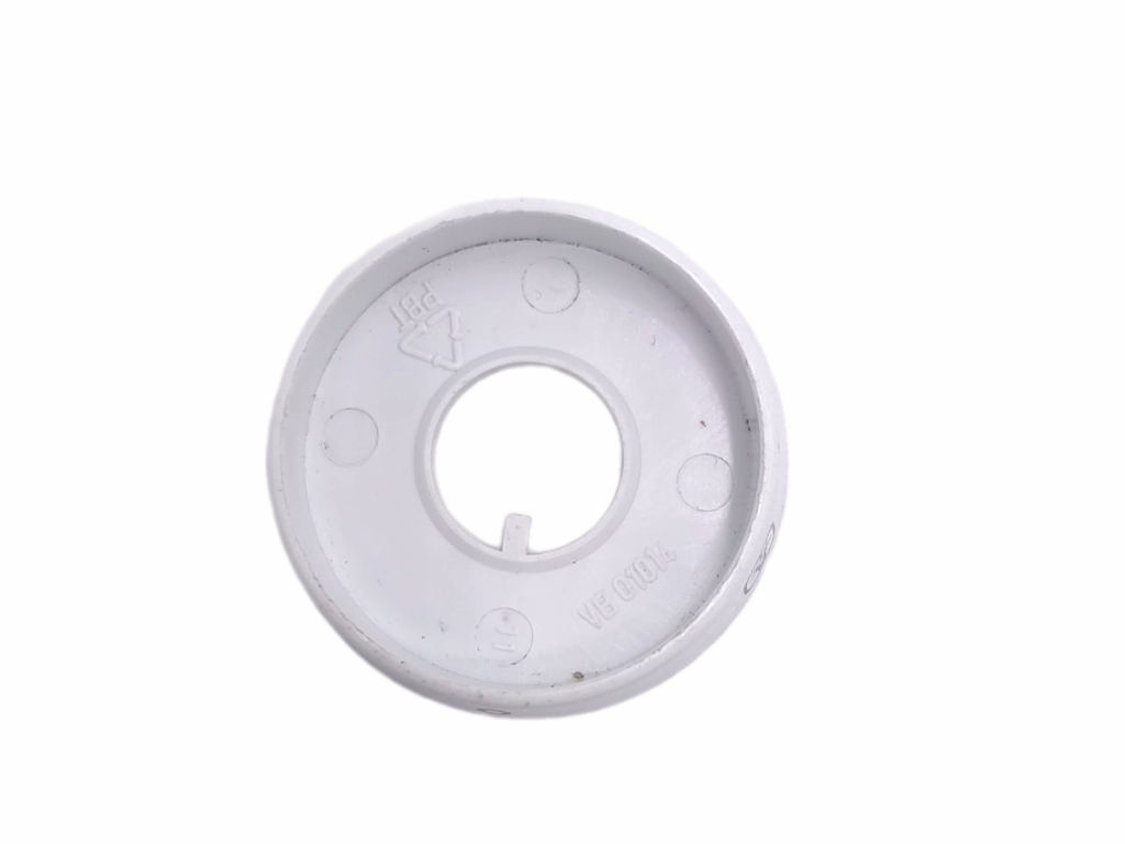 Kroužek přepínače funkcí trouby pod knoflik na sporák Mora 3453, Gorenje 850395, bílý