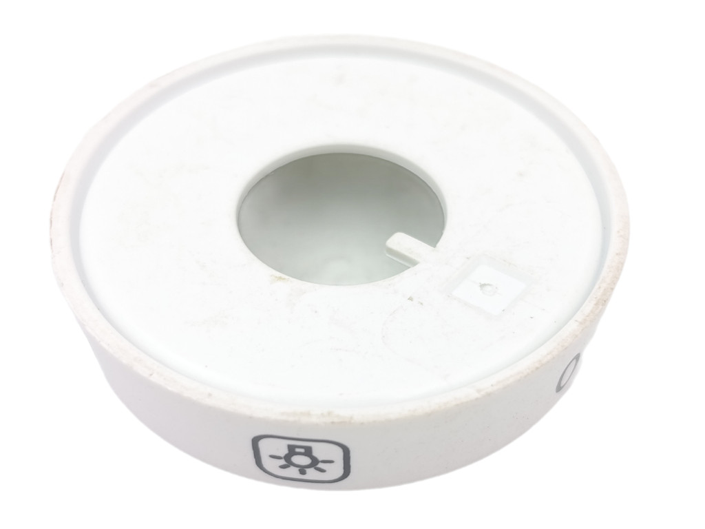 Kroužek přepínače funkcí trouby pod knoflik na sporák Mora, bílý