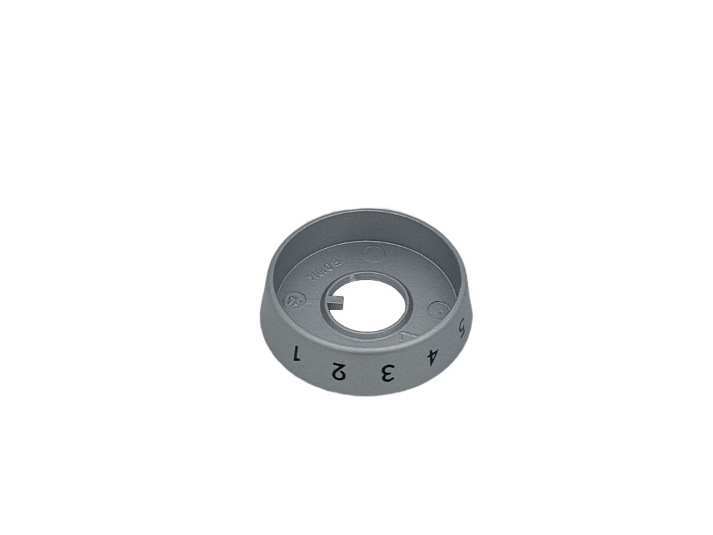 Kroužek přepínače plotny 1 - 6 pod knoflik na sporák Mora, Gorenje 850750, bílý