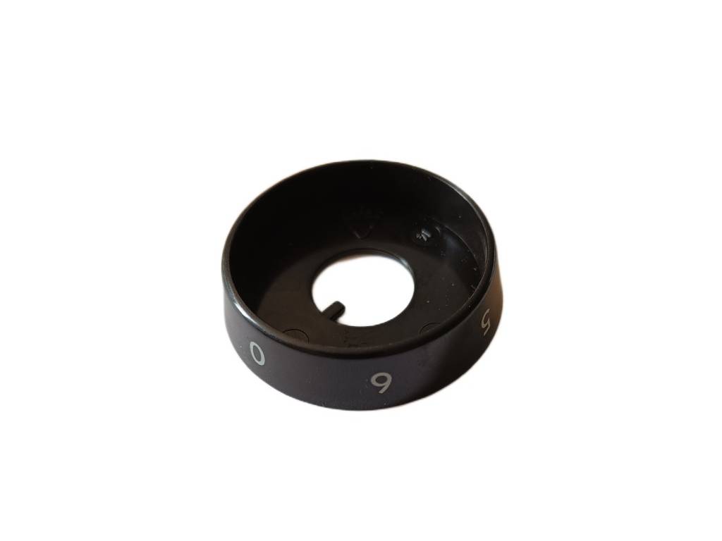 Kroužek přepínače plotny pod knoflik na sporák Mora, hnědý 