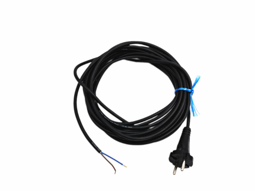 Kulatá šňůra PVC 2 x 0,75 mm, 6,3 m do vysavače FLEXO ( ETA 0406 00020 )