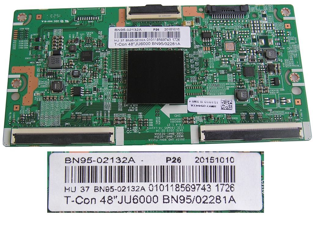 LCD LED modul T-Con BN95-02132A / T Con assy board BN9502132A / LSF480FN07-K, U60HZ FLAT