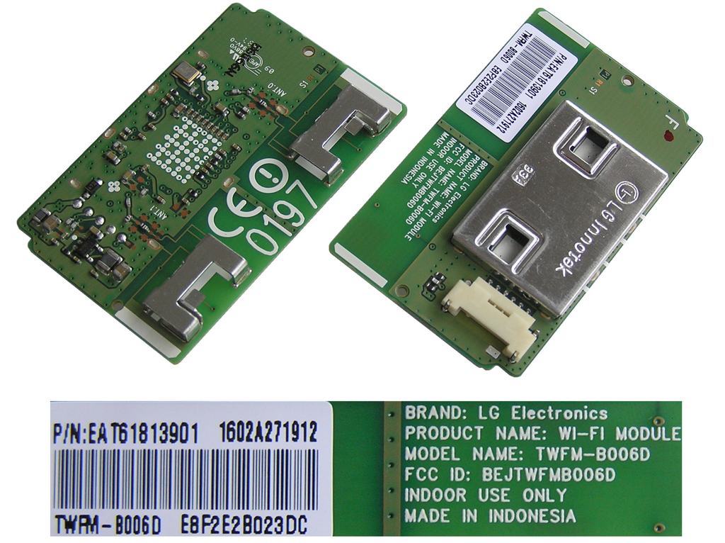 LCD LED modul WiFi LG EAT61813901 / LG - network-WIFI module TWFM-B006D