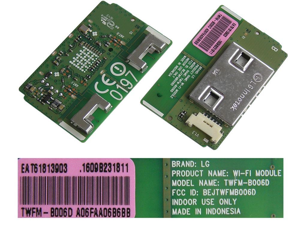 LCD LED modul WiFi  LG EAT61813903 / LG - network-WIFI module TWFM-B006D