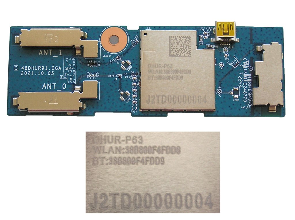 LCD LED modul WiFi  Panasonic DHUR-P63 / Panasonic network-WIFI module J2TD00000004 / 48DHUR91,0GA