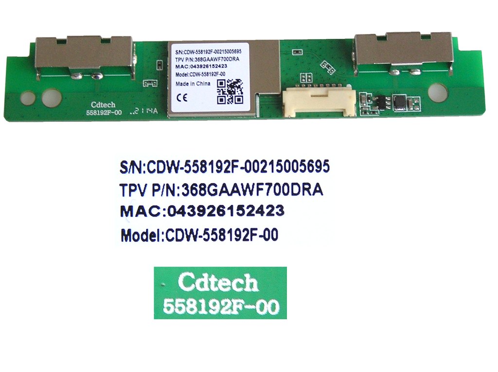 LCD LED modul WiFi Philips CDW-558192F-00 / Philips - network-WIFI module 558192F / 996592003121