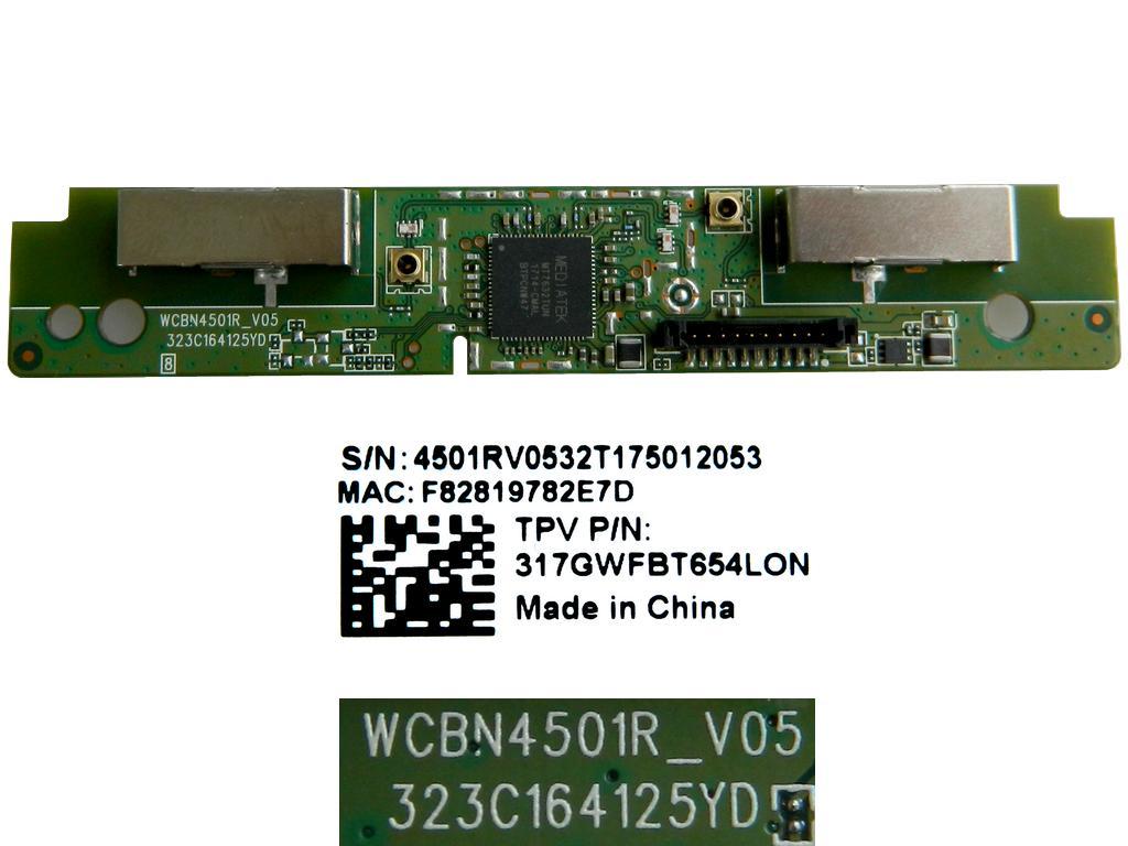 LCD LED modul WiFi Philips WCBN4501R / Philips - network WIFI module 317GWFBT654LON /
