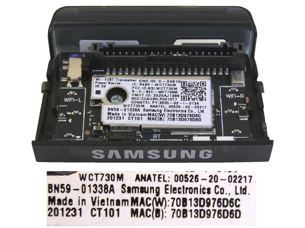 LCD LED modul WiFi  Samsung BN59-01338A / Samsung network-WIFI module;WCT730M