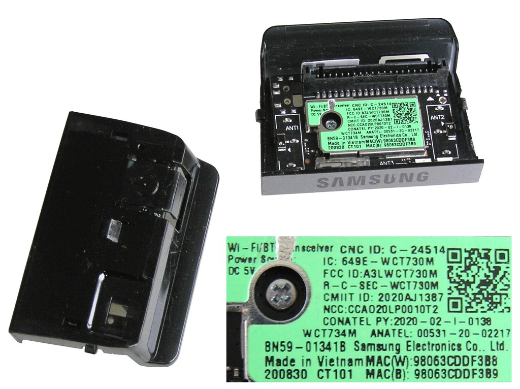 LCD LED modul WiFi  Samsung BN59-01341B / Samsung network-WIFI module WCT734M / WCT730M