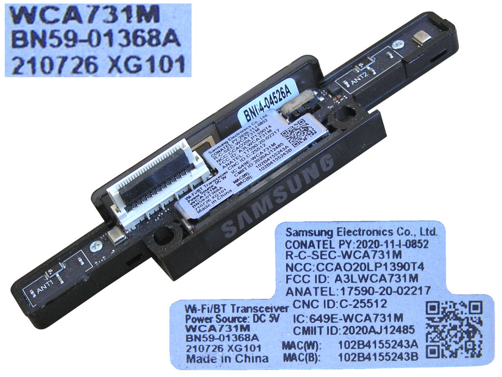 LCD LED modul WiFi  Samsung BN59-01368A / Samsung network-WIFI module;WCA731M