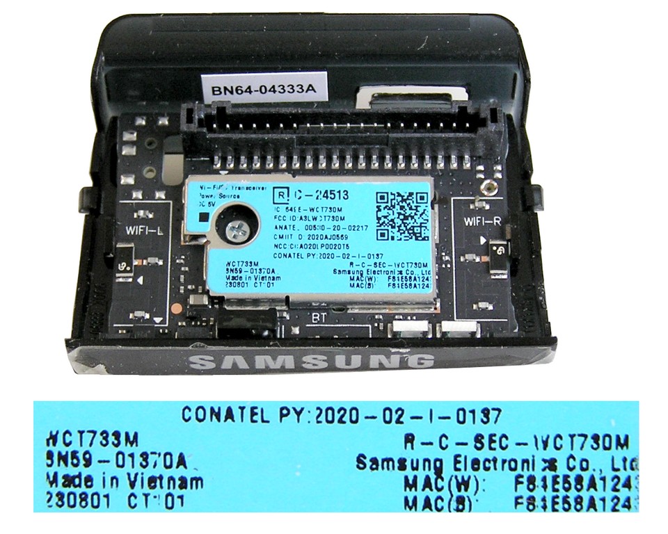 LCD LED modul WiFi  Samsung BN59-01370A / Samsung network-WIFI module;WCT730M