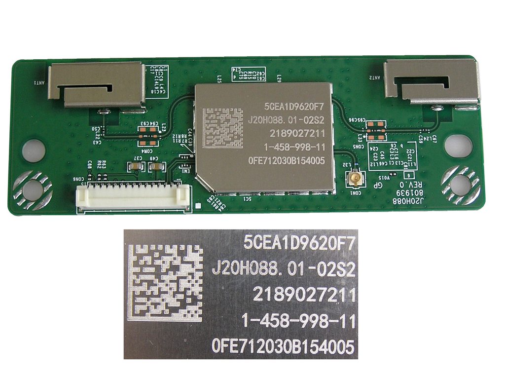 LCD LED modul WiFi Sony 1-458-998-11 / Sony network WIFI module J20H088.01-02S2