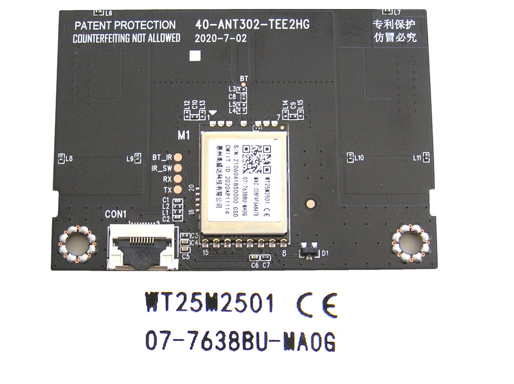 LCD LED modul WiFi  TCL 07-7638BU-MA0G / TCL - network-WIFI module WT25M2501
