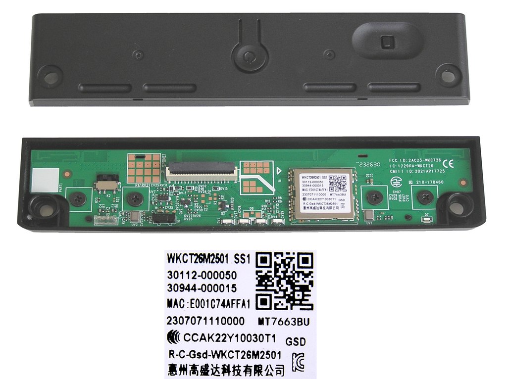 LCD LED modul WiFi  TCL WKCT26M2501 SS1 / TCL - network-WIFI module 30112-000050 / 30944-000015