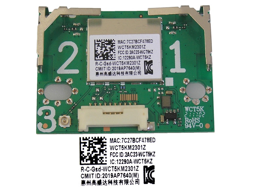 LCD LED modul WiFi WCT5KM2301Z / network-WIFI module 12290-WCT5KZ