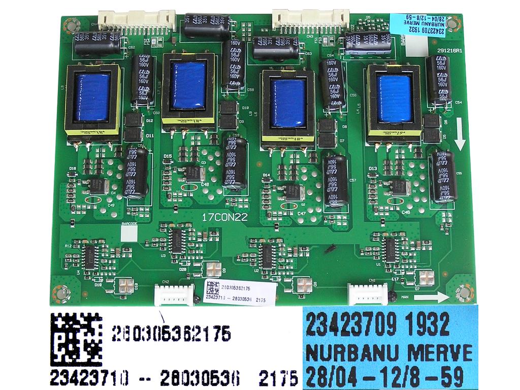 LCD LED modul invertor 17CON22 / LED inverter board 291216R1 / 23423709 / 23423710