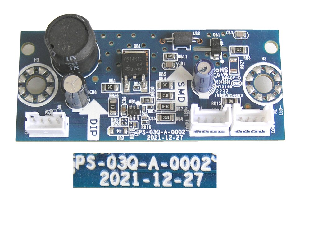 LCD LED modul invertor CH0006-2 / DC / DC inverter board 10001054669 / PS-03Q-A-0002