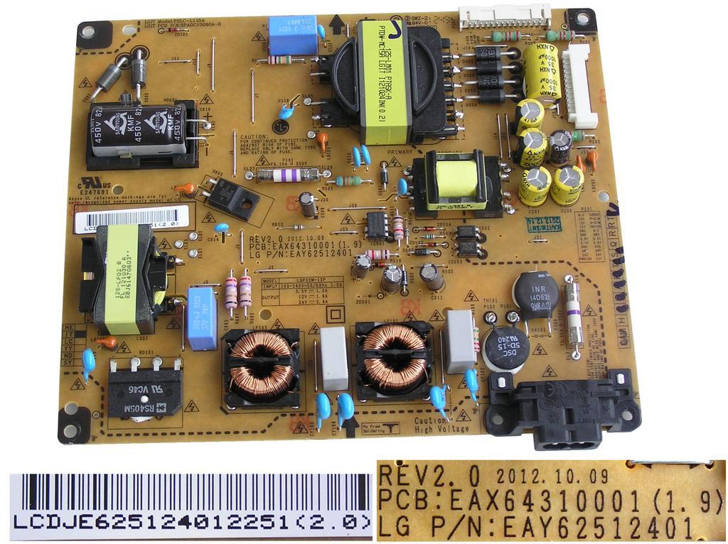 LCD LED modul ovládání a WiFi  Philips MWH528B / Philips - network-WIFI module 368GWBCM508HIS/ 996592300317