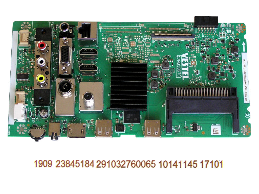 LCD LED modul základní deska 17MB186TC / Main board assy Vestel 23845184