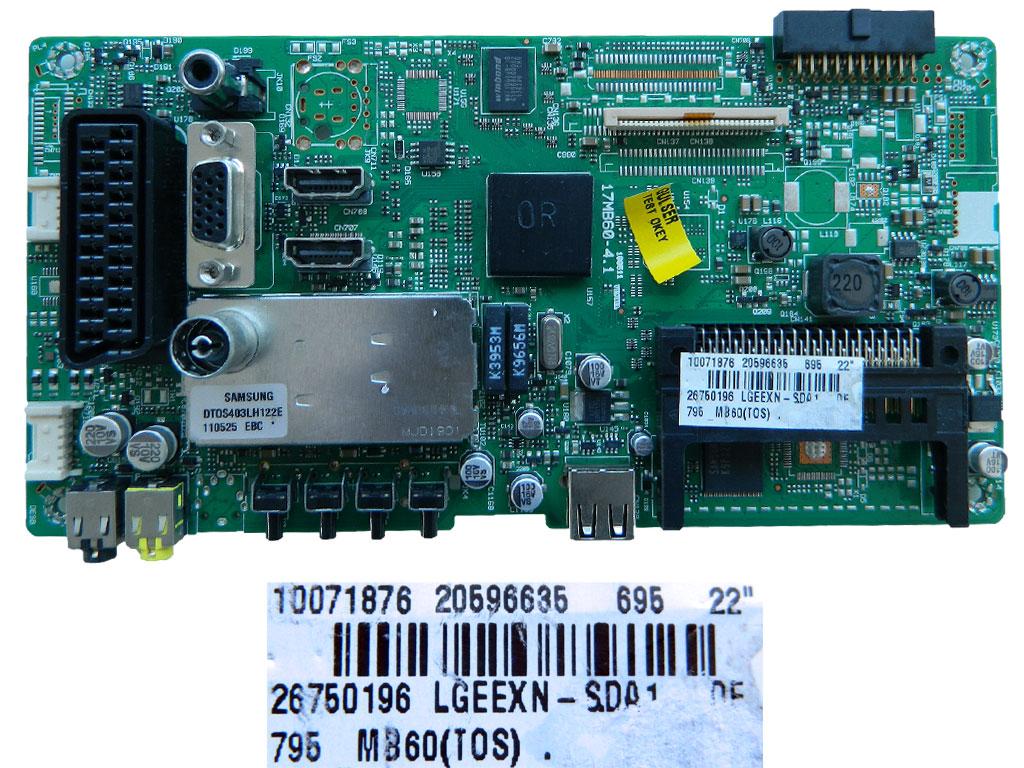 LCD LED modul základní deska 20596635 / assy main board 17MB60 - 4.1 VESTEL 
